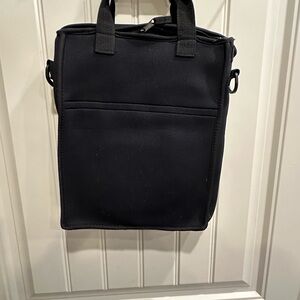 Black Men's Compact Tote Bag